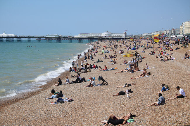 Brighton beach