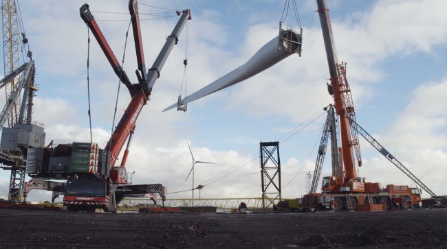 Building a wind turbine